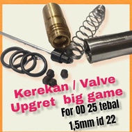 valve pcp big game od 25 tebal 1,5 id 22 power big game