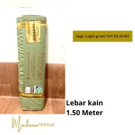 KATUN HIJAU ORIGINAL TOYOBO FODU cotton fabric | Sage Sage Sage | Sage Green