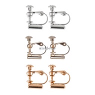 MIS Exquisite Clip-on Earring Converter Earring Clip Back Non-Pierced Ear Jewelry