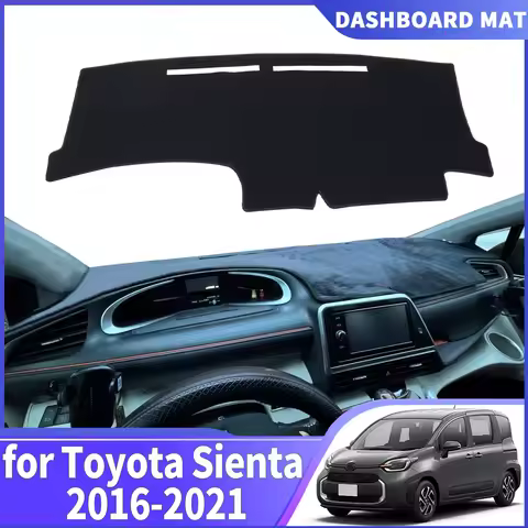 For Toyota Sienta 2016 2017-2021 XP170 G2 Car Dashmat DashMat Sunshade Dashboard Cover Pad Protectiv