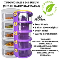 5-tier Serving Hood Thicker FOOD GRADE Cover Multilayer 4-tier FOOD Storage Holder Already Assembled And Ready To Use Cover Cover