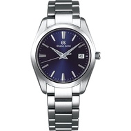 Seiko Mens SBGX265 (Grand Seiko Quartz Mens Heritage Collection) Round Watch Silver Stainless Quartz