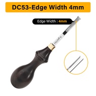 WUTA Leather Wide Edger Skiver Edge Beveler M390 DC53 Die Steel Professional Leather Skiving Thinnin