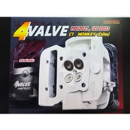 4-Valve Cover (Mickey Style) WAVE110i 2021-2023+ DAX125 CT125 New GEN Grom125/5-SPEED WAVE125-I LED 