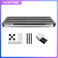 GHOSTFIRE บอร์ดเอฟเฟกต์แพดเดิลกีตาร์บอร์ดอะลูมินัมอัลลอยบอร์ดพร้อมกระเป๋าใส่โน๊ตบุ๊คแบบพกพาV Series