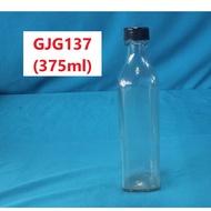 ( 24 PCS ) GJG137 GLASS BOTTLE (BOTOL KACA) (375ml)
