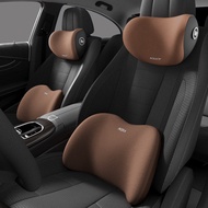 New Automotive Headrest Car Pillow Car Driving Seat Memory Foam Waist Support Cushion Car Pillow Neck Pillow Neck