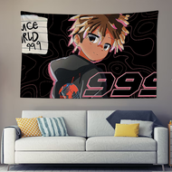 Rapper J-Juice ตลก W-Wrld Cool Tapestry พื้นหลังแขวนผ้าห้องนอน Tapestry ตกแต่งห้องความงาม Tapestry W