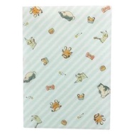 精靈寶可夢 日版 文具 A4 FILE 6P 資料夾 FOLDER 文件夾 2021年款 卡比獸 (綠)