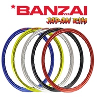 ▢ ◉ ♞BANZAI JAPAN RIM 1.20x17 (1 PAIR) MOTORCYCLE RIM ALLOY