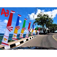 NEWEST RAINBOW BANDIR PENDANT FLAG 3 METERS LENGTH AUGUST PENDANT