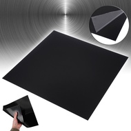 Dharma 1pc New 300*300*0.5mm Black ABS Plastic Sheet Flexible Smooth Back High Quality