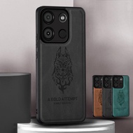 For ITEL A60 A60S Phone Case Simplicity Leather Leather Case Cover