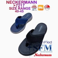 Neckermann 7231 Slipper Size 39- 45 indoor outdoor home 7217 Navy Black flip flop toe grip soft not 