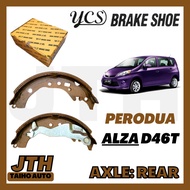 TAIHOAUTO YCS Brake Shoe Perodua Alza D46T With Bracket Rear Brake Shoe Alza Brake Shoe Alza Brake P