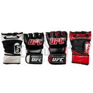 UFC HALF GLOVE MMA GLOVE FOR TRAINING MUAYTHAI MMA BOXING USE READYSTOCK