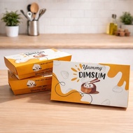 (50 pcs) Lunch Box SM Dimsum Ivory Box Laminated Ivory Box Dimsum Box Dimsum Box