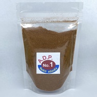 ADP เอดีพี white crane อาหารปลา สำหรับปลาแรกเกิด เม็ดอาหารเบอร์ 1234 ขนาด 50กรัม และมีซองเติม ประหยั