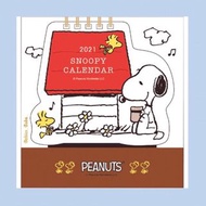 Snoopy 2021卓上月曆