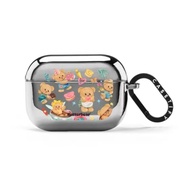 Mirror earphone protective case for Airpods Pro Pro2 3 4 plating Luxury headphone cover casetify