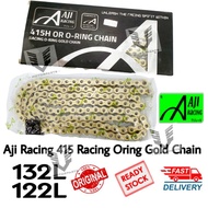 Aji Racing Oring Gold Chain 415H 132L 122L Racing Chain Rantai Emas Aji Rantai 415 ULEH