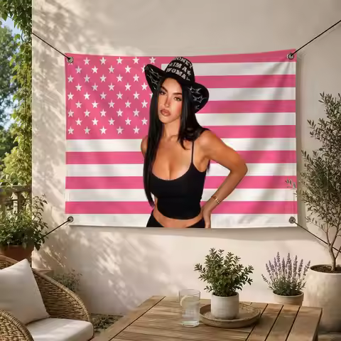 Singer M-Madison Beer Flags Decorative Flag Banner for Outdoor Garden Yard Camping Party Home Wall H