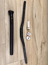 新一樣Enve 碳纖維座管送Easton EA70把手及Giant頭尾燈