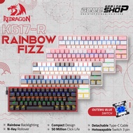 REDRAGON Redagon 60% RAINBOW FIZZ K617 R Mechanical - Gaming Keyboard