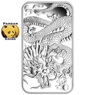 Australian Dragon Rectangle Silver Coin 1oz