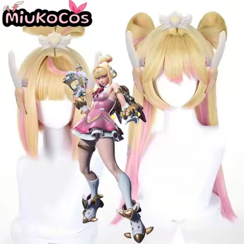 IN STOCK Juno Mythic Skin Cosplay Wig MiukoCosplay Game Overwatch 2 Cosplay