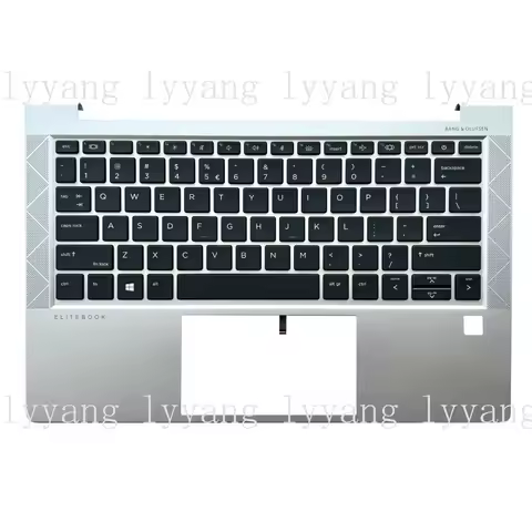 f M08699-001 For HP Elitebook 830 G7 Palmrest Bezel Cover w/ Backlit Keyboard