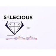 18K gold plated luxury earrings