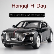 (cheap but quality) Genuine 1:24 Hongqi H9 Domestic Metal Model Car Alloy Model D