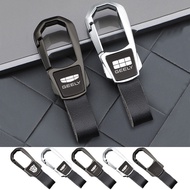 Geely car High end zinc alloy leather keychain anti loss buckle Suitable for all cars