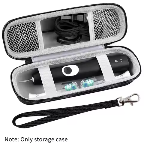 Toothbrush Travel Case Compatible with Oral-B Pro 1000 2000 3000 3500 5000 7500/ for Philips Sonicar
