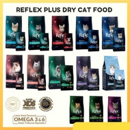 Reflex Plus Dry Cat Food repack 1kg reflex cat food Makanan Kucing kitten food hairball solution sal