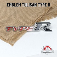 Civic Type R Trunk Emblem