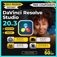 [SELF REDEEM] DaVinci Resolve Studio 20.3.1 Latest 2026 Lifetime For Win & McOS 0318