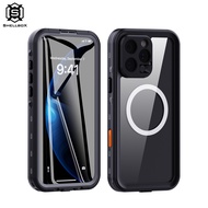 Shellbox for iPhone 16 Series  Clear Case with MagSafe IP68 Waterproof Phone Case