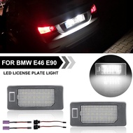 2PCS For BMW E46 E39 E60 E90 LED License Plate Light For BMW F10 F11 E91 E92 E61 E70 E71 Number Plat