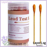 LAYOR1 30Pcs Lead Test Swabs, High-Sensitive Non-Toxic Lead Paint Test Kit, Rapid Test Instant Test Kit All Painted Surfaces