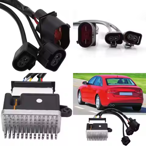 02DE Cooling Fan Control Module Engine Cooling Fan Control Unit Auto Accessories 8K0959501G 8K0959 5