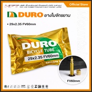 DURO Bicycle Inner Tube Size 29x2.35 FV Valve 60mm (Presta) For 29 Inch Wheels