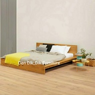 Dipan kayu minimalis / Tempat tidur modern