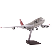 [47cm]North west airline Aircraft Model Cm. With Wheels With LED Lights (Touch Or Sound) Made Of All