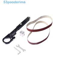 PAODERIMA Angle Grinder Belt Sander, Sander Grinder Polishing Sand Belt|Multipurpose Modified DIY Abrasive Belt Electric Belt Sander Woodworking