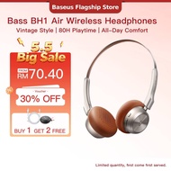 Baseus Bass BH1 Air Wireless Headphones 80Hrs Playtime ENC Noise Cancelling 90g Light Bluetooth 6.0