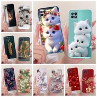 For Oppo A73 5G Case CPH2161 Cute Cat Fashion Cartoon Cover Soft Slim Phone Cases For Oppo A73 A 73 