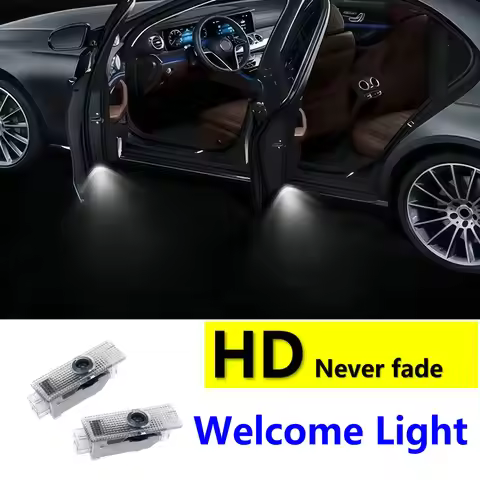 HD For BMW Series 3 5 X3 X5 Car Led Door Projector Light Accessories M E90 E91 F30 E60 E61 F10 F11 G