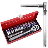 Shock Socket wrench Set 10mm-24mm + G-20015 Ratchet Spanner wrench